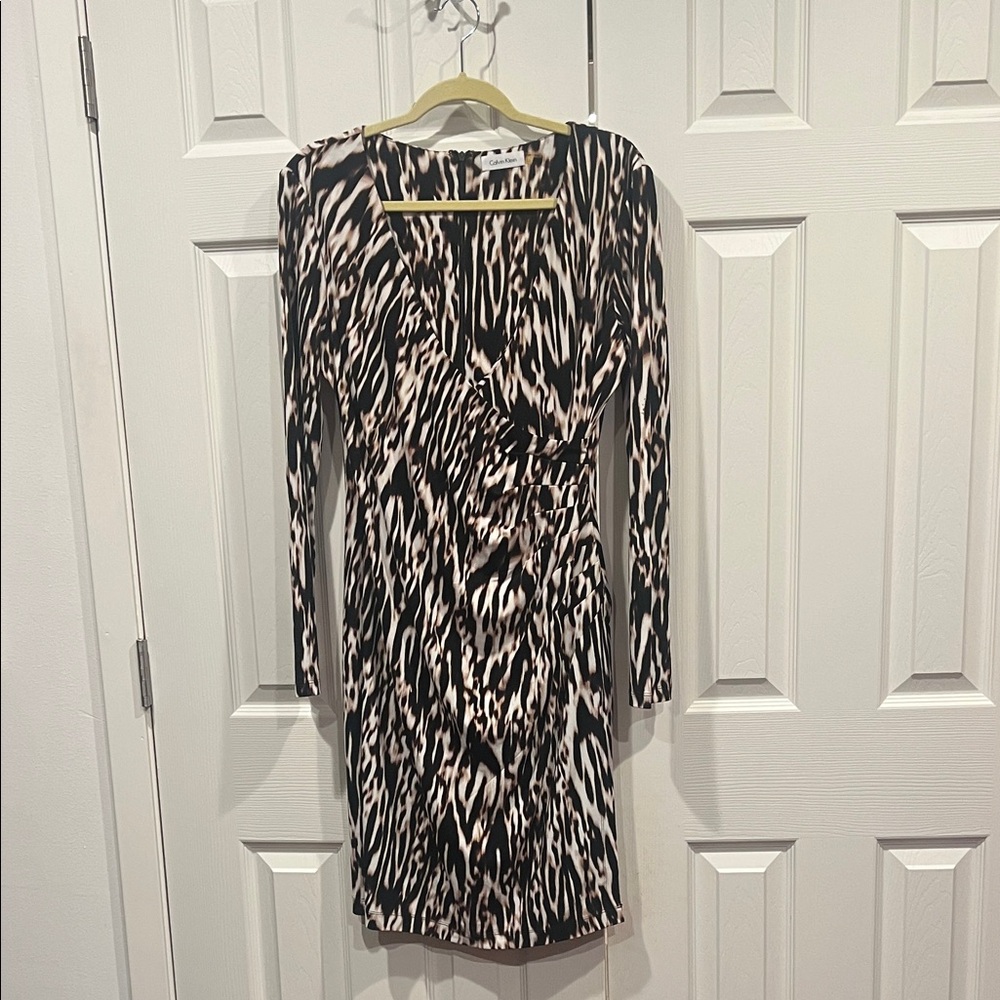 Calvin Klein animal print Patterned Dress